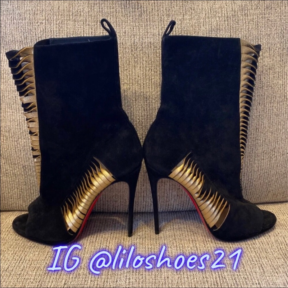 Miss Circus Peep-Toe 120mm CL Booties